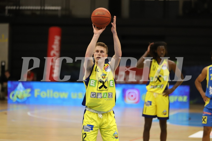 Basketball Superliga 2021/22, Playoffs, Viertelfinale, UBSC Raiffeisen Graz vs SKN St. Pölten Basketball