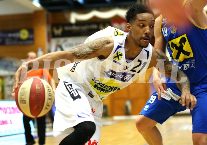 Basketball ABL 2015/16 Grunddurchgang 21.Runde Gmunden Swans vs. UBSC Graz