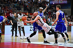 Basketball Superliga 2021/22, Viertelfinale Spiel 4, Flyers Wels vs Swans Gmunden