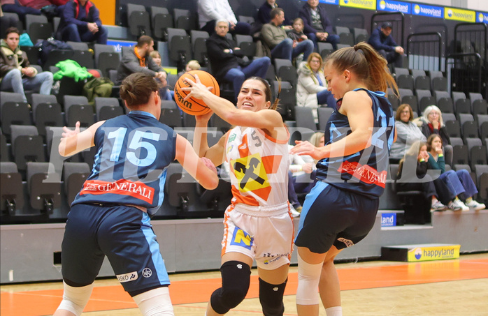 Basketball Damen Superliga 2023/24, Grunddurchgang 9.Runde BK Duchess Klosterneuburg vs. Vienna Timberwolves