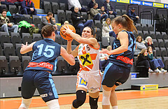 Basketball Damen Superliga 2023/24, Grunddurchgang 9.Runde BK Duchess Klosterneuburg vs. Vienna Timberwolves