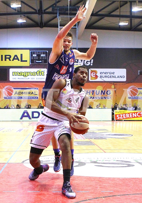 Basketball ABL 2015/16 Grunddurchgang 7.Runde Güssing Knights vs Kapfenberg Bulls