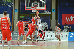 Basketball, Superliga 2024/25, Plazierungsrunde 1.Runde, Flyers Wels vs. Traiskirchen Lions,