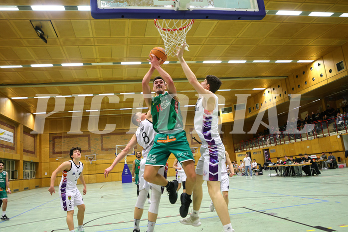 Basketball Zweite Liga 2023/24, Grunddurchgang 19.Runde Vienna United vs. Future Team Stiermark


