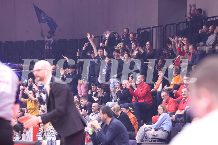 18.01.2025, Graz, Raiffeisen Sportpark, Basketball Austria Cup 2025, Final Four, Semifinale, Flyer Wels vs BBC Nord,  