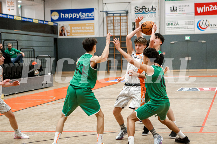 29.03.2025 Österreichischer Basketballverband 2024/25, SLMU16, Basket Dukes vs. KOS Celovec