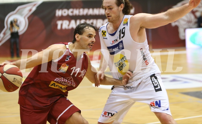 Basketball ABL 2015/16 Grunddurchgang 14.Runde Traiskirchen Lions vs. Gmunden Swans


