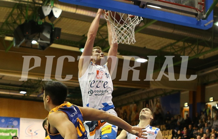 Basketball ABL 2017/18, Grunddurchgang 20.Runde Kapfenberg Bulls vs. Fürstenfeld Panthers


