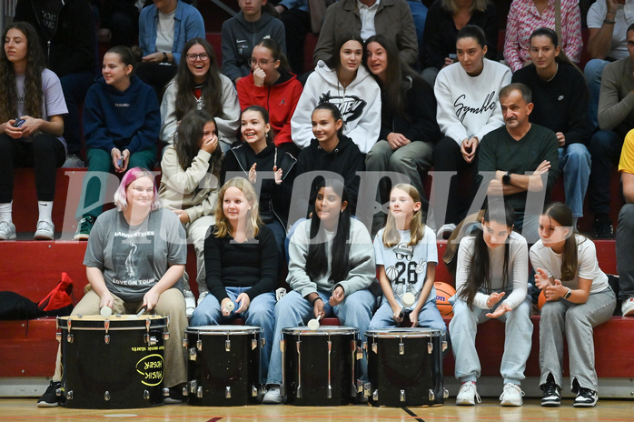 Basketball Superliga 2024/25, Grunddurchgang 1.Runde, DBB Wels vs Basket Flames Women,

