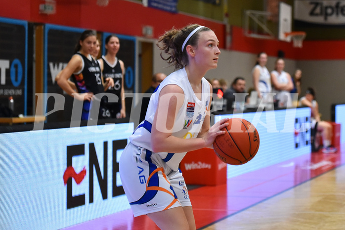 Basketball Superliga 2022/23, Grunddurchgang 4.Runde,
DBB LZ OÖ vs Vienna United Women


