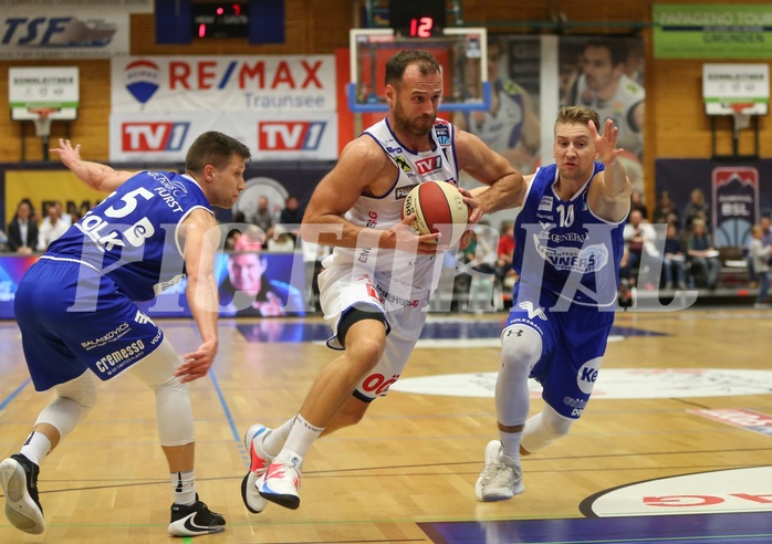 Basketball Basketball Superliga 2019/20, Grunddurchgang 2.Runde Gmunden Swans vs. Oberwart Gunners