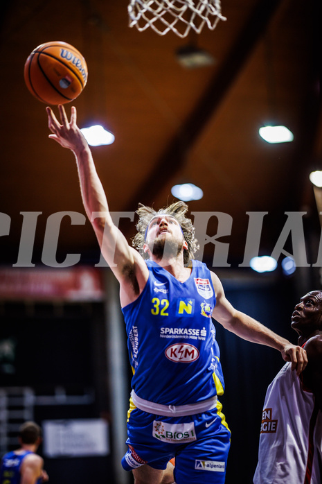 Basketball, Win2Day Superliga 2024/25, Grunddurchgang 6.Runde, BC Vienna, St. Pölten, Andrew Sims (32)