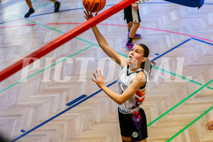 23.11.2024 Österreichischer Basketballverband 2024/25, SLWU14, Vienna United vs. VKL Vikings Swans

