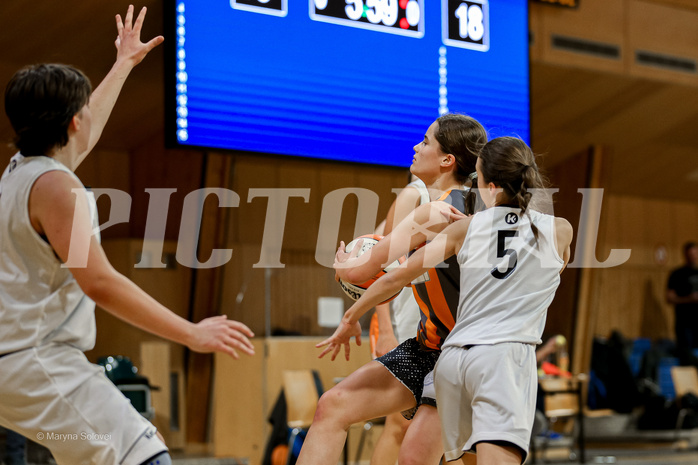 22.02.2025 Österreichischer Basketballverband 2024/25, SLWU14 Basket Flames UNION vs Basket Duchess