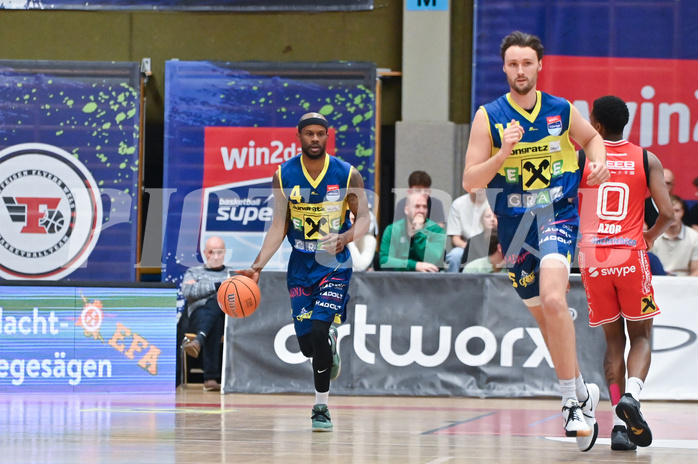 Basketball, Superliga 2024/25, Grunddurchgang 14.Runde, Flyers Wels vs. UBSC Graz,