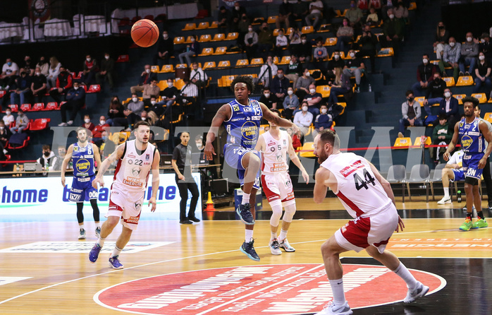 Basketball Superliga 2021/22, 3.Plazierungsrunde BC Vienna vs. Gmunden Swans
