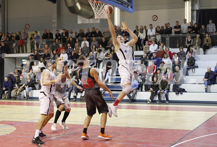 Basketball 2.Bundesliga 2017/18 Grunddurchgang 8.Runde  Jennersdorf Blackbirds vs Villach Raiders