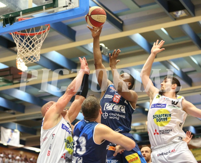 Basketball ABL 2017/18, Playoff Finale Spiel 4 Gmunden Swans vs. Kapfenberg Bulls 
