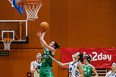 Basketball, Win2Day Basketball Damen Superliga 2024/25, Grunddurchgang 7.Runde, Vienna Timberwolves, UBI Graz, Simone Schwarzinger (7)