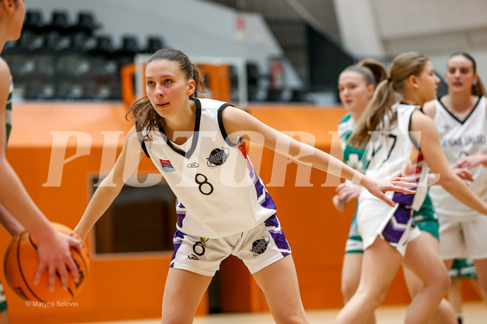 26.01.2025 Österreichischer Basketballverband 2024/25, SLWU19, Vienna United vs. UBI Graz