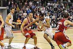 Basketball ABL 2015/16 Grunddurchgang 12.Runde  Güssing Knights vs BC Vienna
