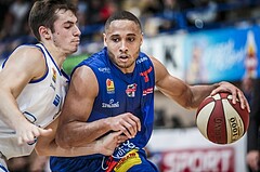 Basketball, ABL 2018/19, Grunddurchgang 7.Runde, Oberwart Gunners, Kapfenberg Bulls, Elijah Wilson (4)