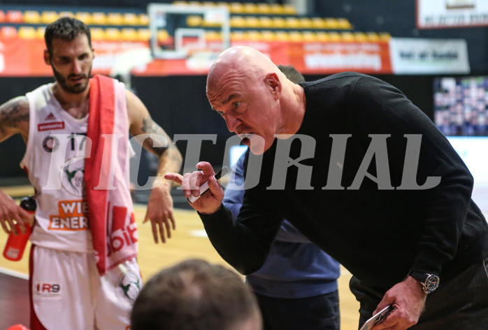 Basketball Superliga 2021/22, Grunddurchgang 18.Runde BC Vienna vs. Gmunden Swans


