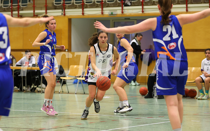 Basketball Damen Superliga 2022/23, Grunddurchgang 11.Runde Vienna United vs. DBB LZ OÖ



