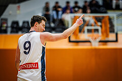 Basketball, Win2Day Superliga 2023/24, 1. Qualifikationsrunde, Vienna Timberwolves, Fürstenfeld Panthers, Philipp D'Angelo (9)