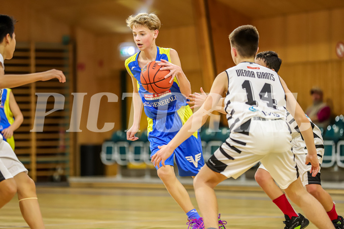 26.10.2024 Österreichischer Basketballverband 2024/25, SLMU14, Vienna Giants vs. SKN St. Pölten
