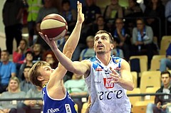 Basketball ABL 2017/18 Grunddurchgang 8.Runde Kapfenberg Bulls vs Gmunden Swans