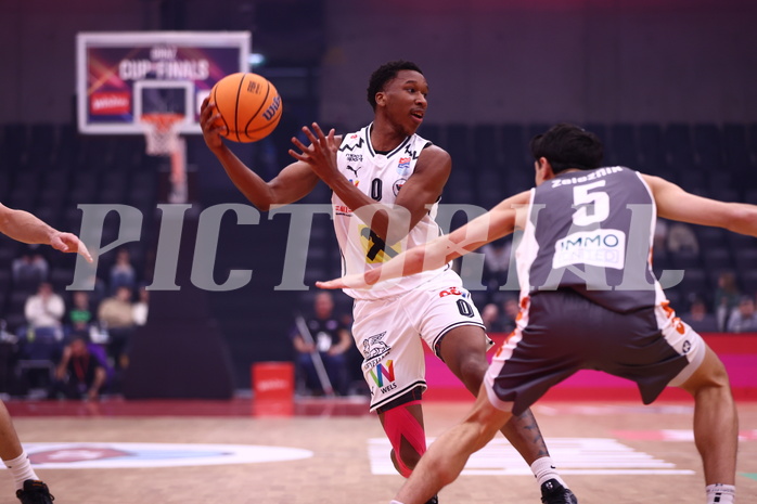 19.01.2025, Graz, Raiffeisen Sportpark, Basketball Austria Cup 2025, Final Four, Finale, Flyer Wels vs. Klosterneuburg Dukes,  