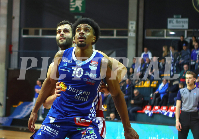 Basketball Superliga 2024/25, Gruunddurchgang 18.Runde BC Vienna vs. Oberwart Gunners


