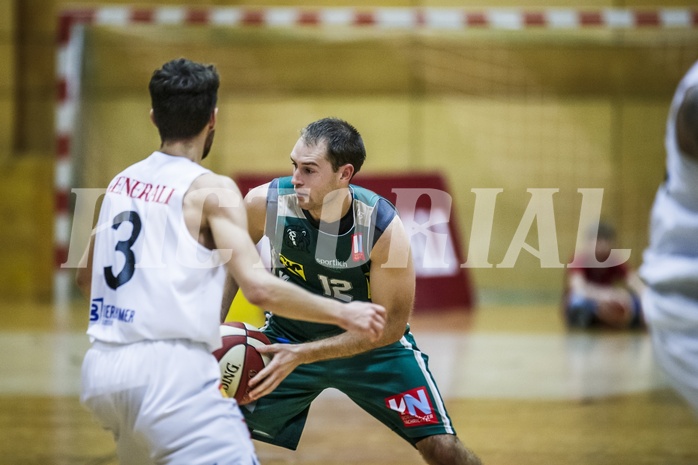 Basketball, ABL 2018/19, Basketball Cup 2.Runde, Mattersburg Rocks, Dornbirn Lions, Sebastian Gmeiner (12)