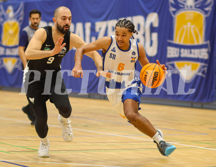 Basketball Zweite Liga 2024/25, Grunddurchgang 10.Runde BBU Salzburg vs. Raiders Tirol


