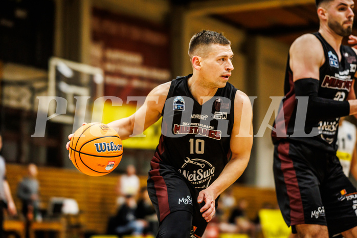 Basketball, Basketball Zweite Liga 2024/25, Grunddurchgang 17.Runde, Mattersburg Rocks, Mistelbach Mustangs, Dragisa Najdanovic (10)
