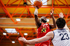 Basketball, win2day Basketball Superliga 2024/25, Playoffs Viertelfinale 2. Spiel
, BBC Nord Dragonz, Flyers Wels, Damion Rosser (2)