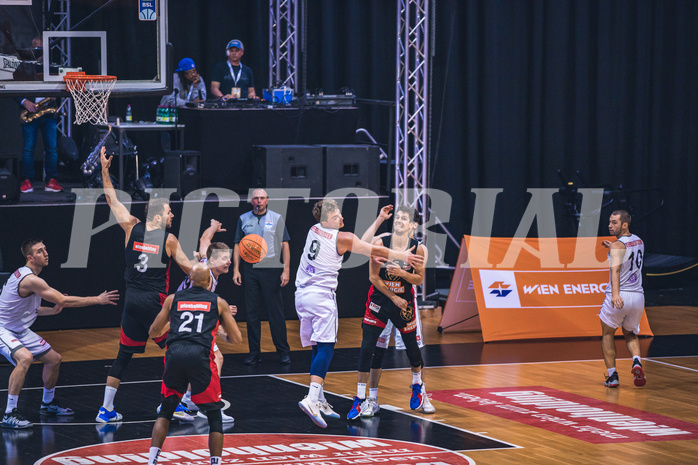 Basketball Basketball Superliga 2021/22, Grunddurchgang 1.Runde BC Vienna vs. D.C. Timberwolves