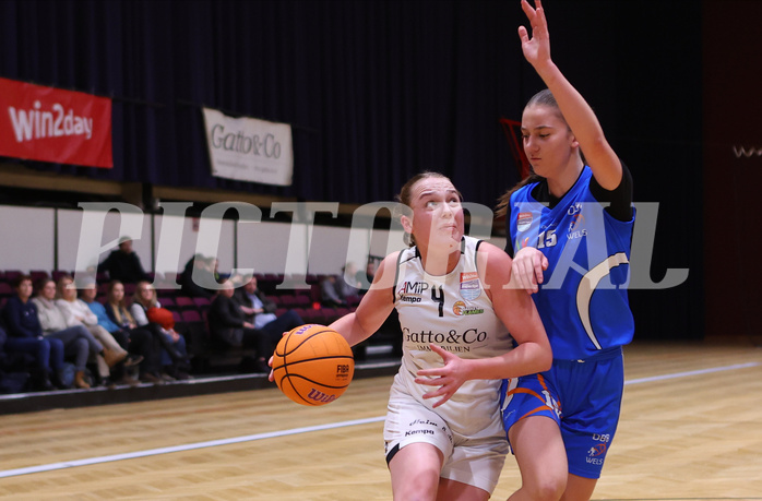 Basketball Damen Superliga 2023/24, Grunddurchgang 11.Runde Basket Flames vs. DBB Wels


