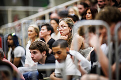 Basketball, Win2Day Basketball Damen Superliga 2023/24, Playoff, Finale Spiel 3, SKN St. Pölten, UBI Graz, Fans, feature