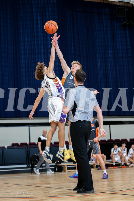 23.03.2025 Österreichischer Basketballverband 2024/25, SLMU16, Post SV Wien vs. Basket Dukes