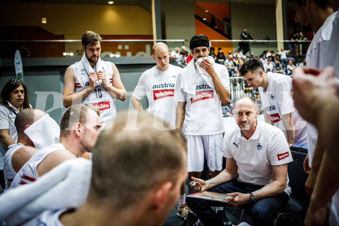 Basketball, AUT vs. NOR, Austria, Norway, Chris O´Shea (Head Coach)