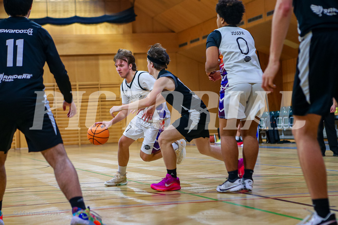 01.12.2024 Österreichischer Basketballverband 2024/25, SLMU16, Post SV Wien vs. Swarco Raiders