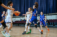 27.04.2025 Österreichischer Basketballverband 2024/25, SLWU16 VF Basket Flames UNION vs. DBB  Basketgirls Wels