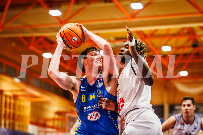 Basketball, win2day Basketball Superliga 2024/25, Grunddurchgang Runde 5, BBC Nord Dragonz, SKN St. Pölten, Magnus Hoj Madsen (8)