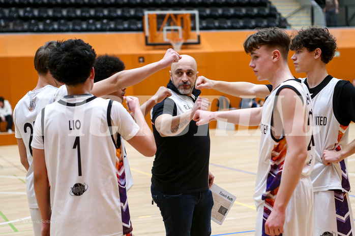 08.03.2025 Österreichischer Basketballverband 2024/25, SLMU16, Post SV Wien vs Dornbirn Lions