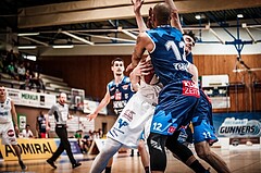 Basketball, ABL 2017/18, Grunddurchgang 33.Runde, Oberwart Gunners, Kapfenberg Bulls, Benjamin Blazevic (12)