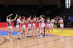 18.02.2023, Graz, Raiffeisen Sportpark, Basketball Damen Superliga 2022/23, Grunddurchgang 13.Runde, UBSC-DBBC Graz vs. KOS Celovec Damen,  