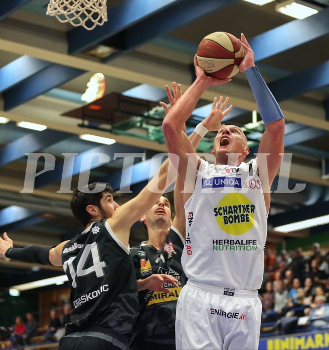 Basketball ABL 2016/17, Grunddurchgang 35.Runde Gmunden Swans vs. Traiskirchen Lions


