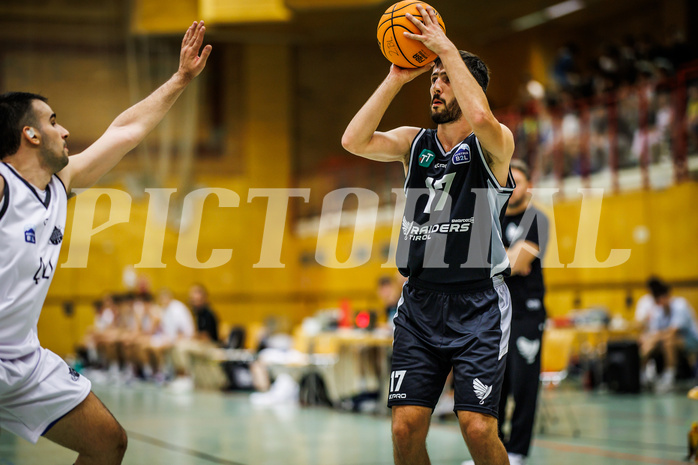 Basketball, Basketball Zweite Liga 2023/24, Grunddurchgang 2.Runde, Vienna United, Raiders Tirol, Tihomir Vranjes (17)